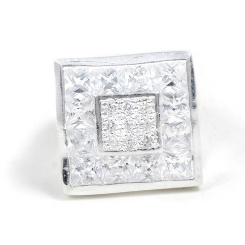 Bague argent Manhattan - 0 - Boutique Nirvana