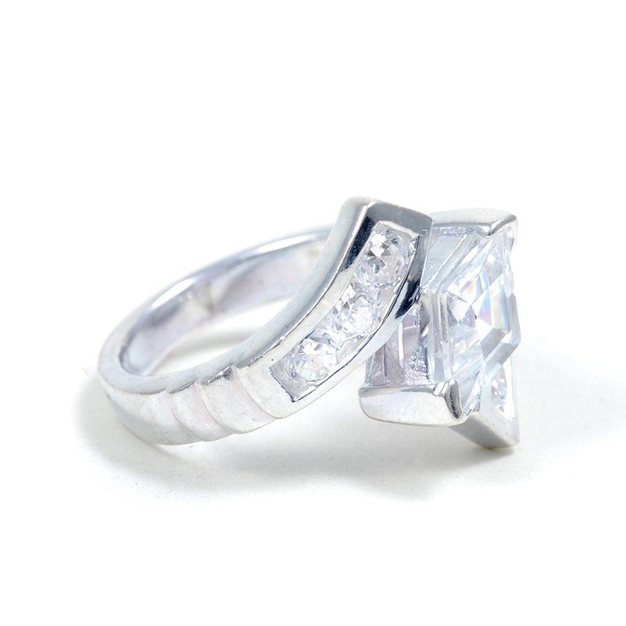 Bague argent Twist - 0 - Boutique Nirvana