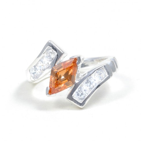 Bague argent Twist - 0 - Boutique Nirvana