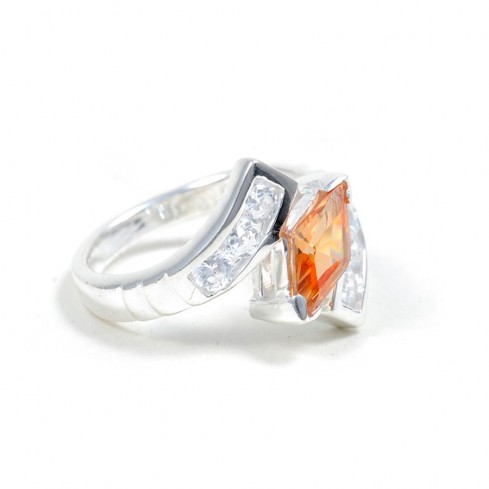 Bague argent Twist - 0 - Boutique Nirvana 2