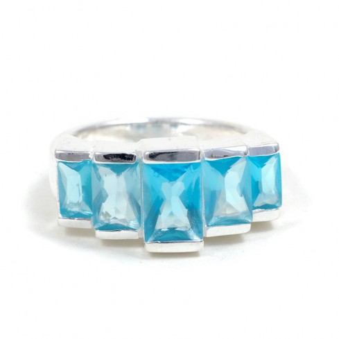 Bague argent Santorini - 0 - Boutique Nirvana