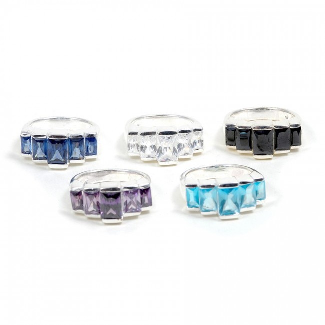 Bague argent Santorini - 0 - Boutique Nirvana