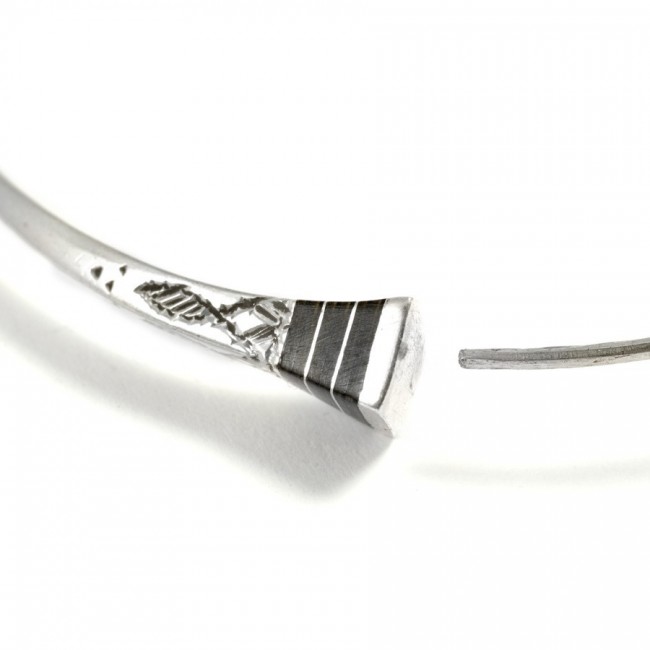 Créoles argent Touareg - BIJOUX ARGENT - Boutique Nirvana