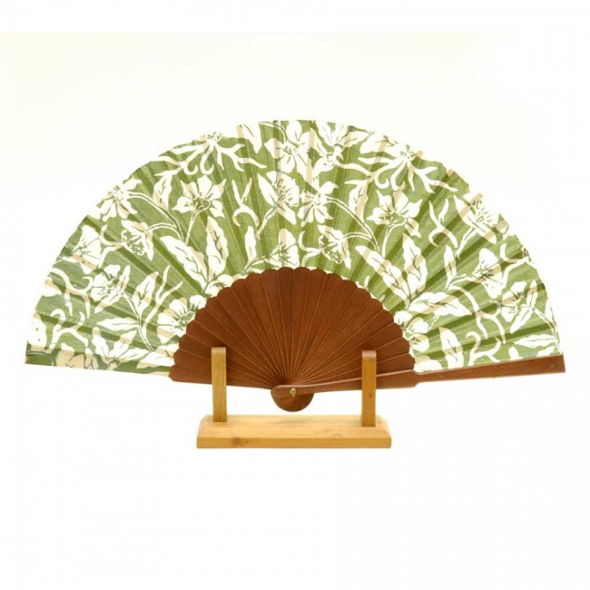 Eventail en soie tropic - Accessories - Boutique Nirvana