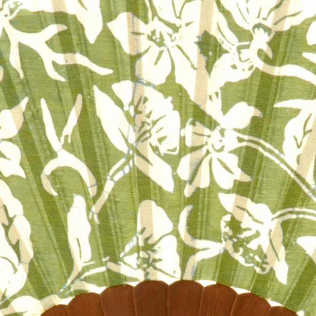 Eventail en soie tropic - Accessories - Boutique Nirvana