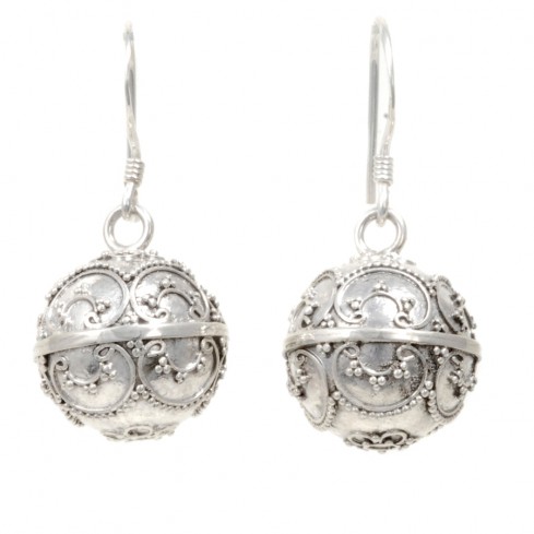 Boucles boules en argent Kalea - BOUCLES ARGENT - Boutique Nirvana