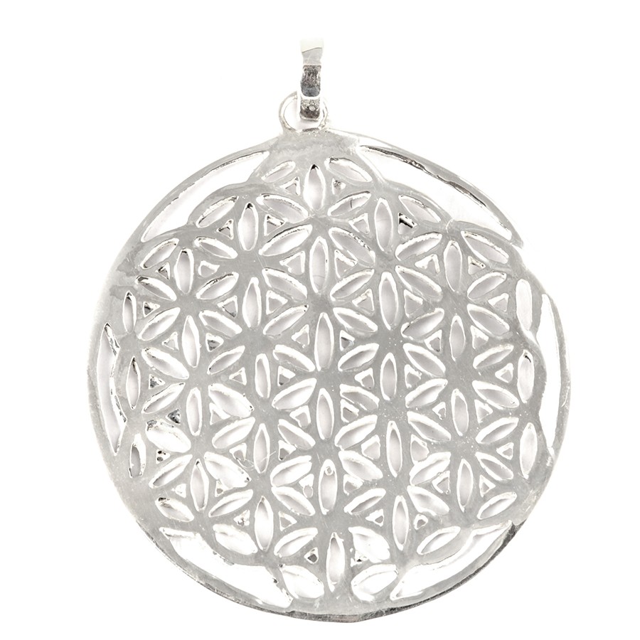 Pendentif fleur de vie - Silver Jewellery - Boutique Nirvana