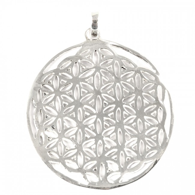 Pendentif fleur de vie - Silver Jewellery - Boutique Nirvana