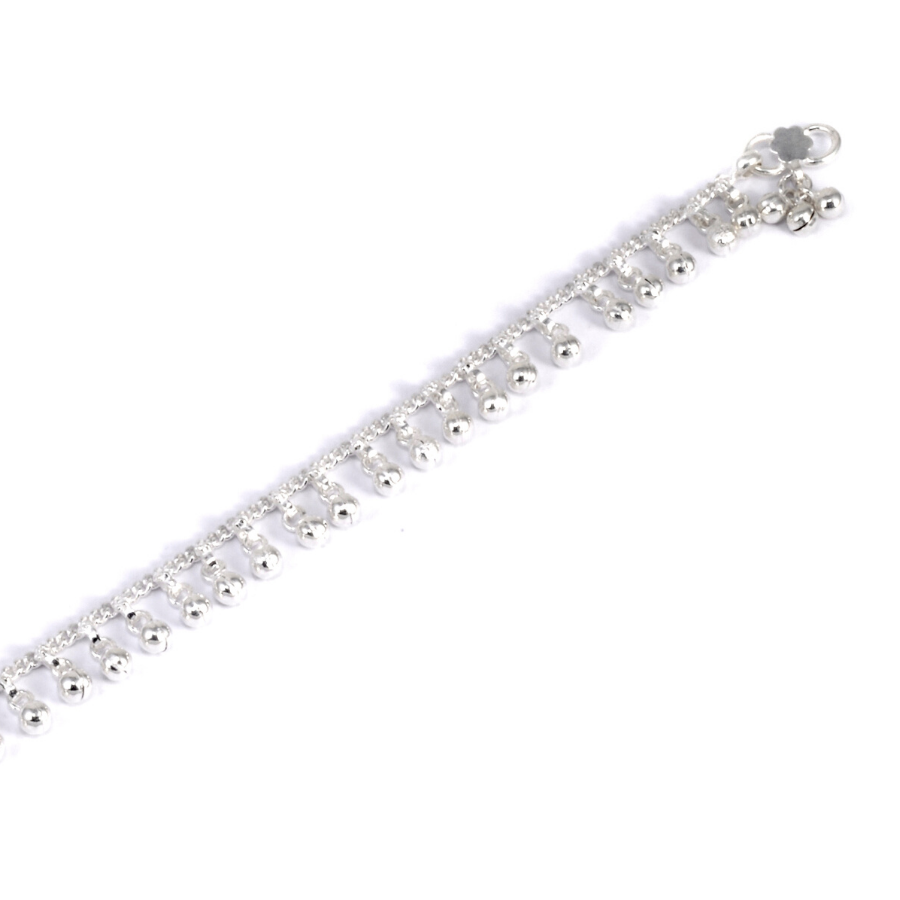 Chaine chevilles grelots argent Jodhpur - BIJOUX ARGENT - Boutique Nirvana