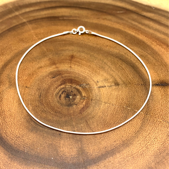 Chaine de cheville très fine - Silver Jewellery - Boutique Nirvana