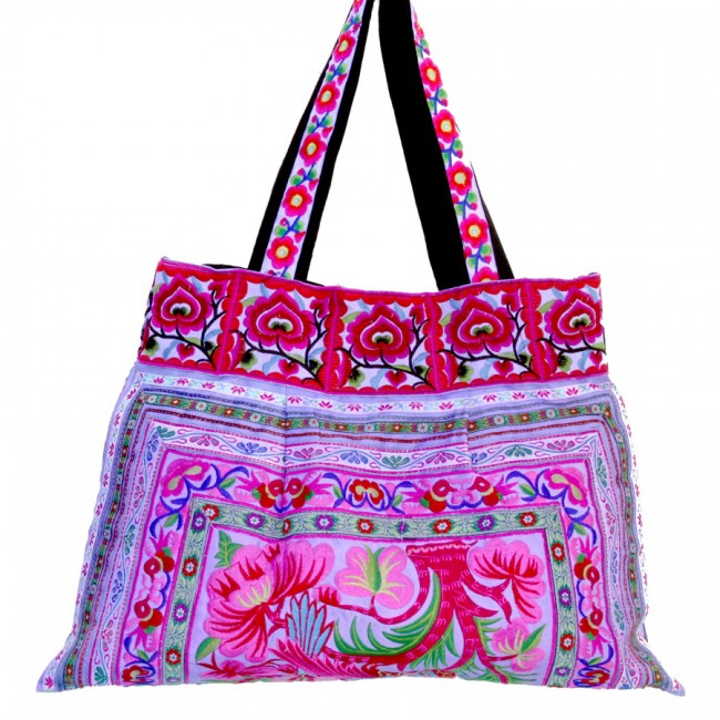 Sac ethnique mauve India - Accessories - Boutique Nirvana