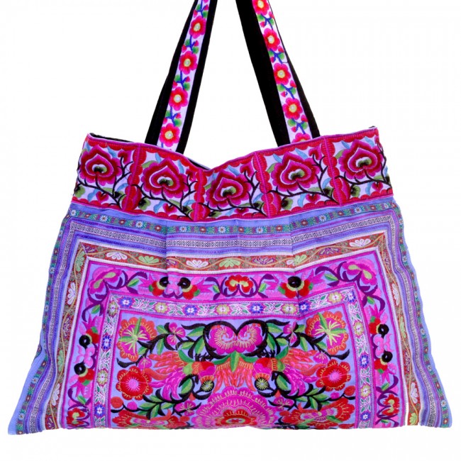 Sac ethnique mauve India - Accessories - Boutique Nirvana