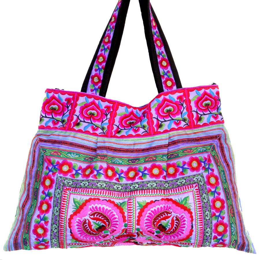 Sac ethnique mauve India - Accessories - Boutique Nirvana