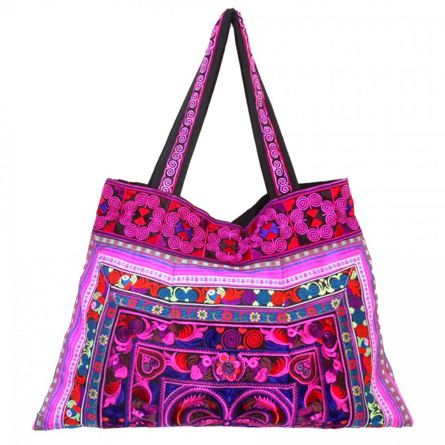 Grand sac ethnique broderies Jodhpur - ACCESSOIRES - Boutique Nirvana