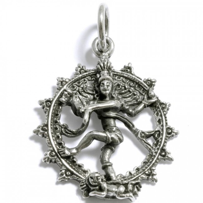 Pendentif argent natraj shiva - BIJOUX ARGENT - Boutique Nirvana