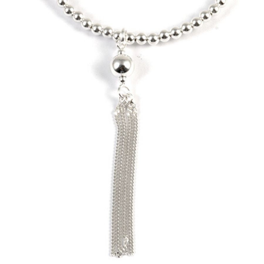 Bracelet argent pompon - 0 - Boutique Nirvana