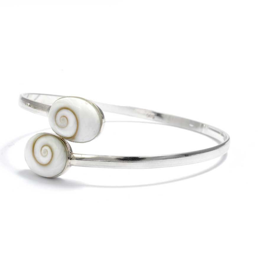 Bracelet argent oeil de Shiva croisé - Home - Boutique Nirvana