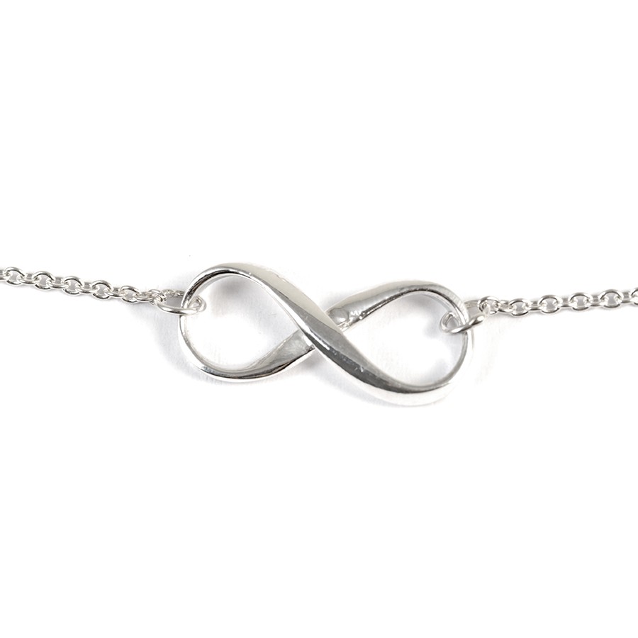 Bracelet chaine argent infini - Home - Boutique Nirvana