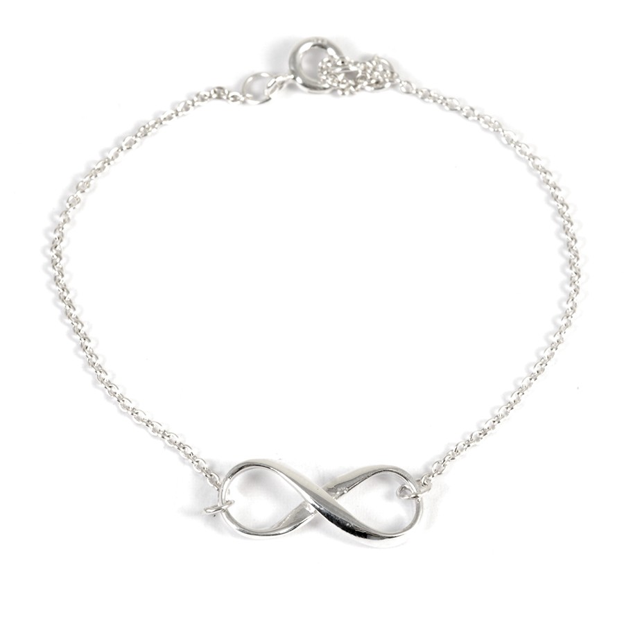 Bracelet chaine argent infini - Home - Boutique Nirvana