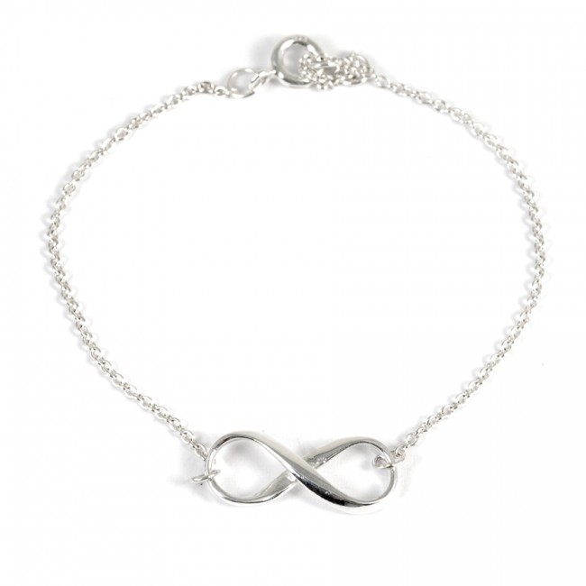 Bracelet chaine argent infini - Home - Boutique Nirvana