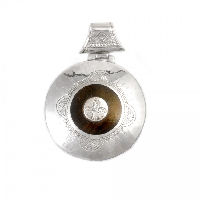 Grand pendentif Touareg en argent - Silver Jewellery - Boutique Nirvana