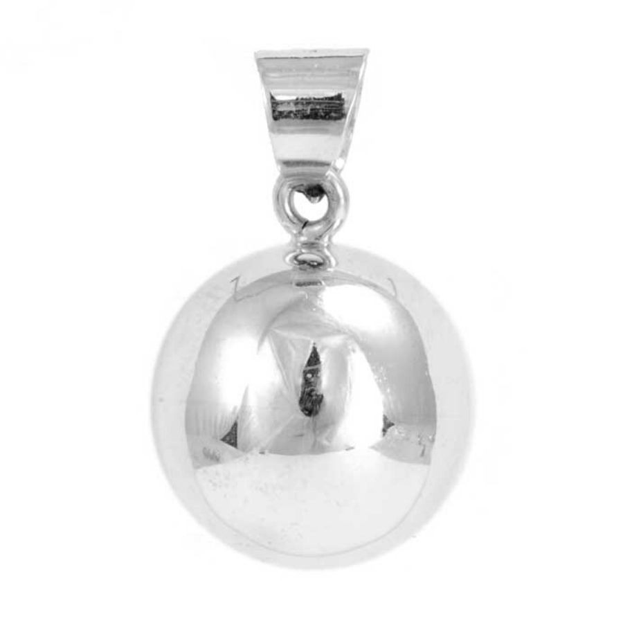 Small Smooth Silver Bola - Silver Jewellery - Boutique Nirvana