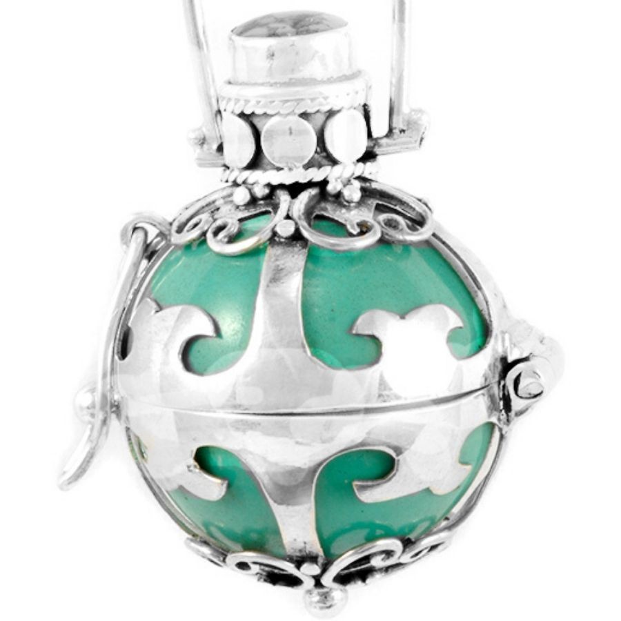 Bola cage émaillé - Silver Jewellery - Boutique Nirvana