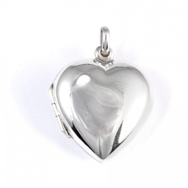 Médaillon boîte coeur argent - BIJOUX ARGENT - Boutique Nirvana