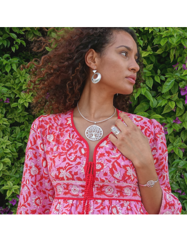 Grand pendentif arbre de vie - Silver Jewellery -