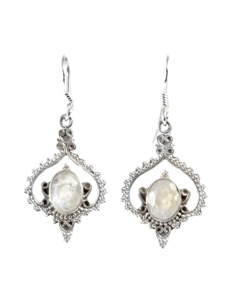 Boucles d'oreilles argent Jaipur - BIJOUX ARGENT - Boutique Nirvana