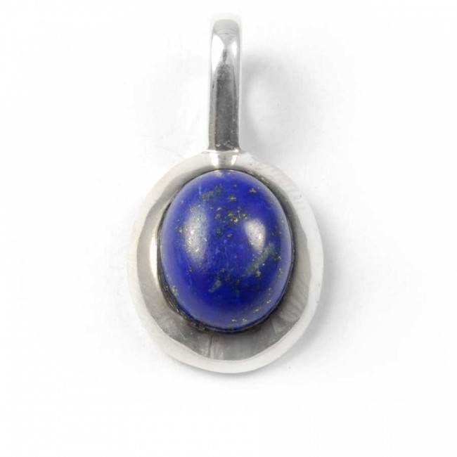 Curved Silver Pendant - Silver Jewellery - Boutique Nirvana