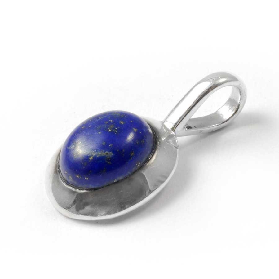 Curved Silver Pendant - Silver Jewellery - Boutique Nirvana