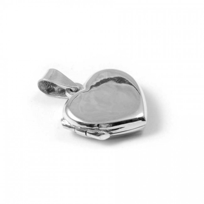Pendentif boîte coeur en Argent - BIJOUX ARGENT - Boutique Nirvana