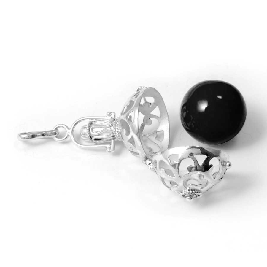 Bola de grossesse en argent massif Bali - BIJOUX ARGENT - Boutique Nirvana
