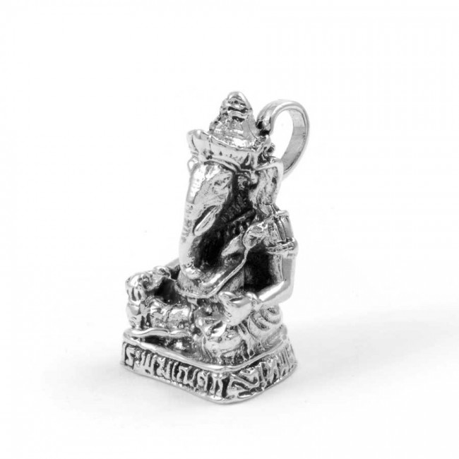 Pendentif Ganesh en Argent - BIJOUX ARGENT - Boutique Nirvana