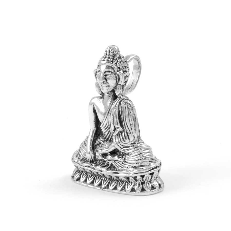 Pendentif Bouddha en Argent - Silver Jewellery - Boutique Nirvana