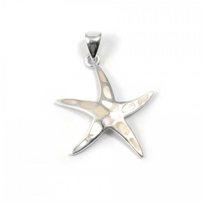 Pendentif argent étoile de mer - BIJOUX ARGENT - Boutique Nirvana