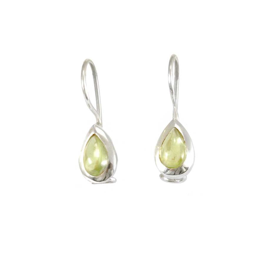 Boucles d'oreilles dormeuse en argent gouttes - BIJOUX ARGENT - Boutique Nirvana
