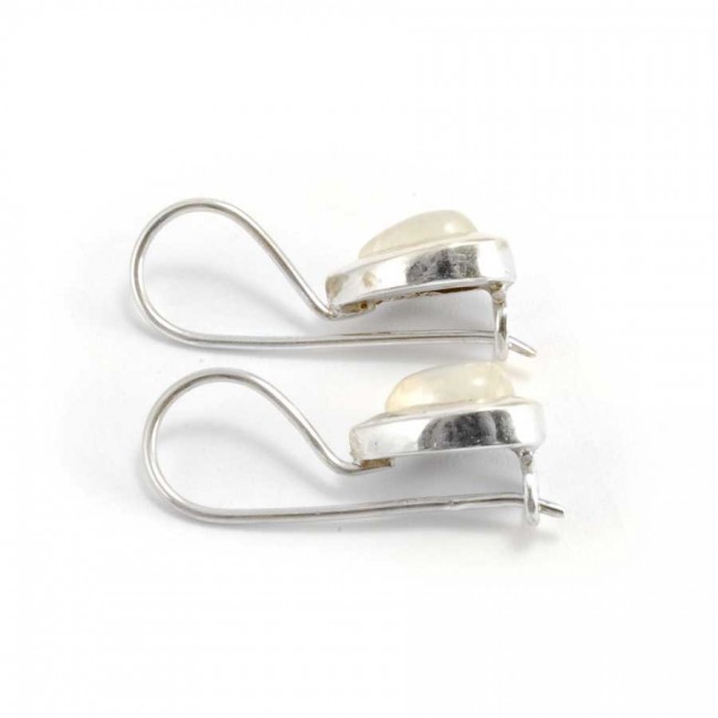 Boucles d'oreilles dormeuse en argent gouttes - BIJOUX ARGENT - Boutique Nirvana