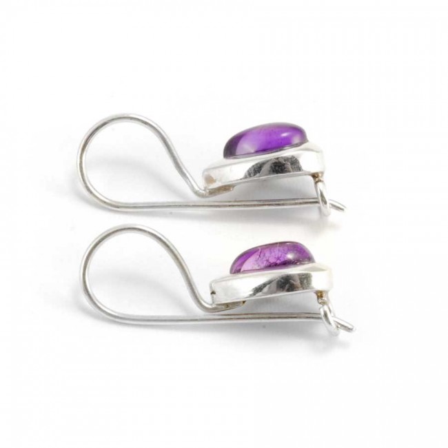 Boucles d'oreilles dormeuse en argent gouttes - BIJOUX ARGENT - Boutique Nirvana