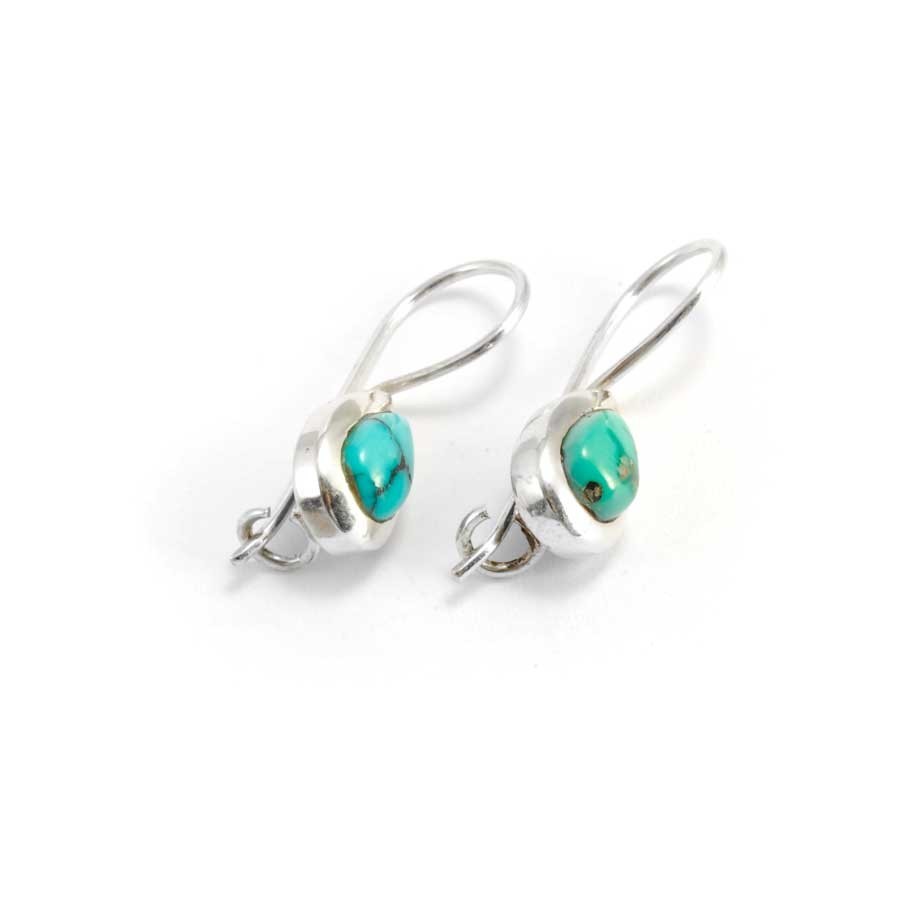 Boucles d'oreilles dormeuse en argent gouttes - BIJOUX ARGENT - Boutique Nirvana