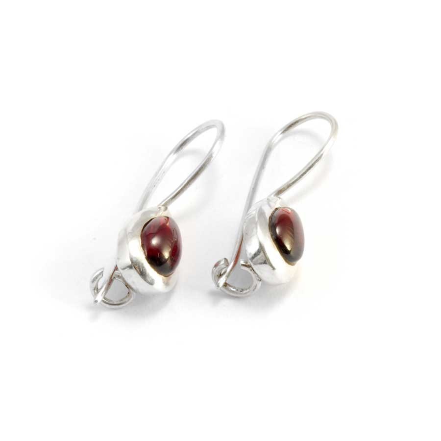 Boucles d'oreilles dormeuse en argent gouttes - BIJOUX ARGENT - Boutique Nirvana
