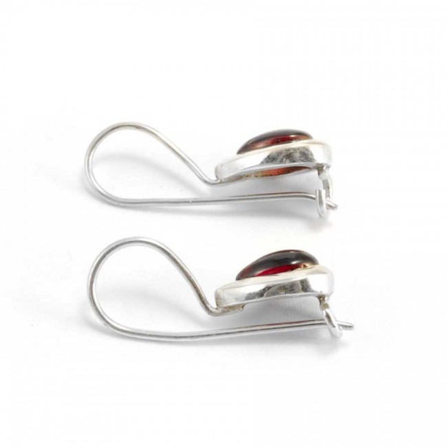 Boucles d'oreilles dormeuse en argent gouttes - BIJOUX ARGENT - Boutique Nirvana
