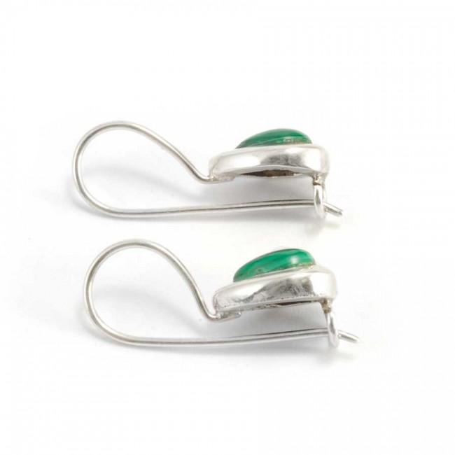 Classic Teardrop Stone Earrings - Silver Jewellery - Boutique Nirvana