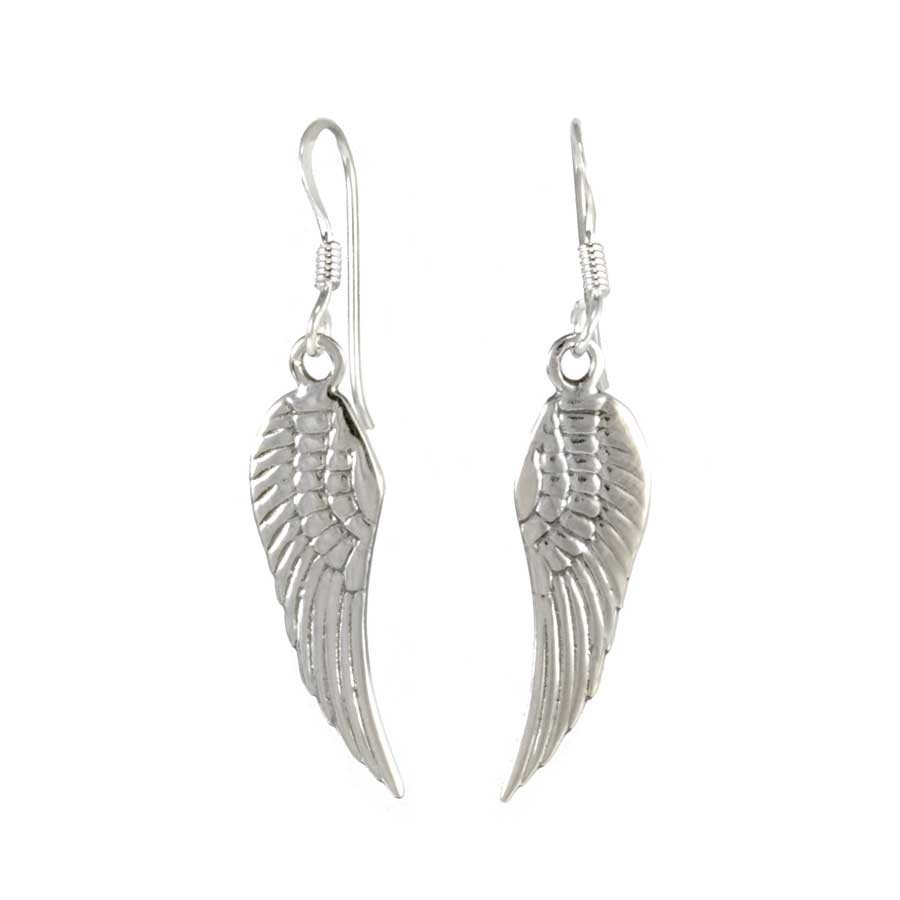 Small Silver Peace Earrings - Silver Jewellery - Boutique Nirvana