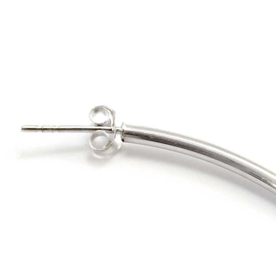 Créoles en argent I - Silver Jewellery - Boutique Nirvana