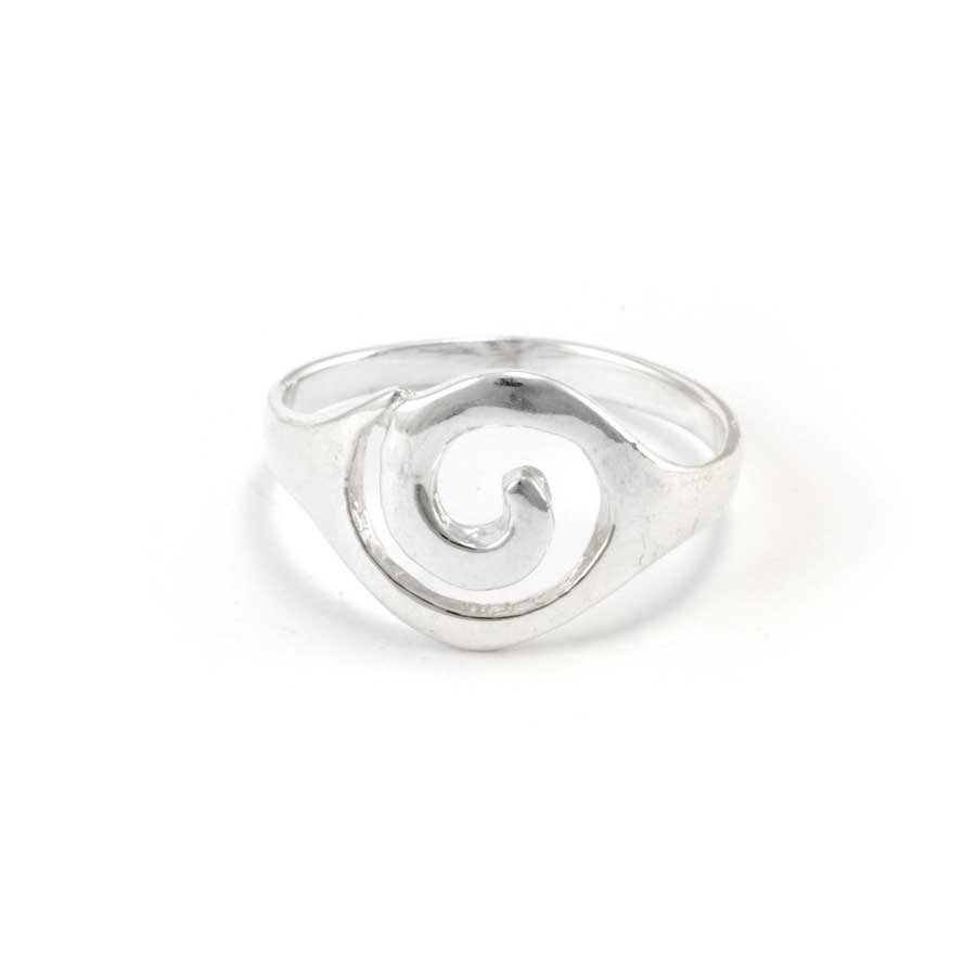 Bague argent spirale - BIJOUX ARGENT - Boutique Nirvana