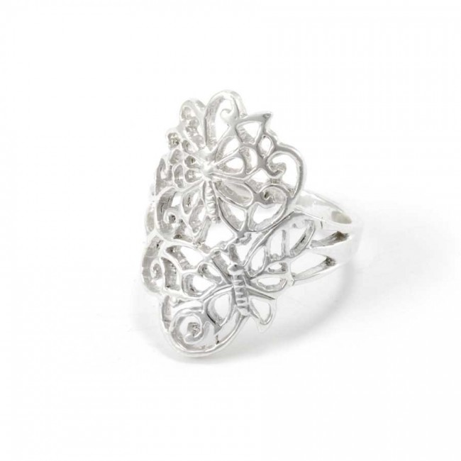 Beautiful Silver Dragonfly Ring - Home - Boutique Nirvana