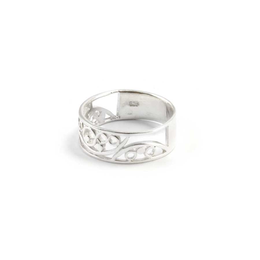 Thick Celtic Style Silver Ring - Silver Jewellery - Boutique Nirvana