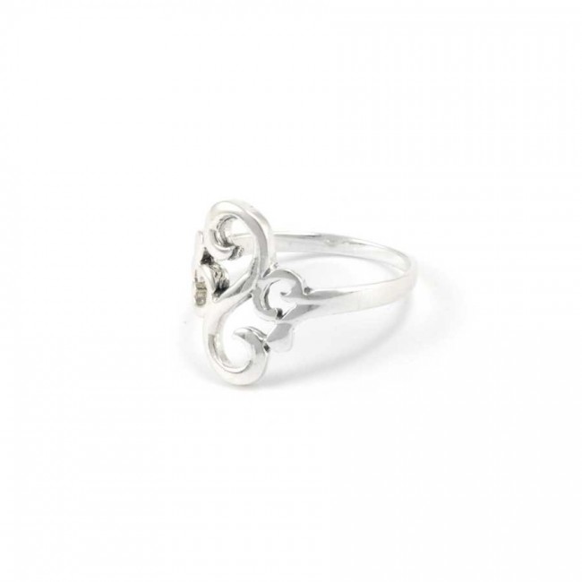 Bague argent fine volutes - BIJOUX ARGENT - Boutique Nirvana